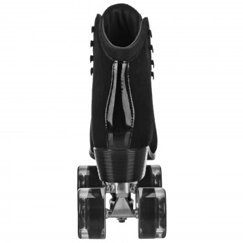 DriftR Black Suede Outdoor Roller Skates!