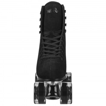 DriftR Black Suede Outdoor Roller Skates!