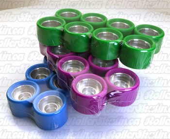 ANABOLIX REIGN Series Wheels 98A 99A 101A Solid Aluminum Hubs 8-Packs