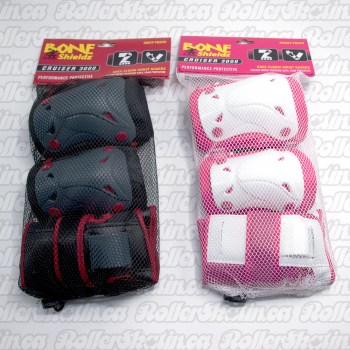 BONE Shieldz Cruiser Youth Kids Safety 3-Pack Pad Set (5-10 yrs.)
