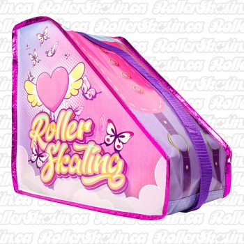 CRAZY Metallic Skate Bag Hearts