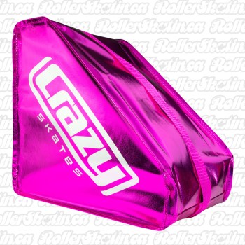 CRAZY Metallic Skate Bag Pink