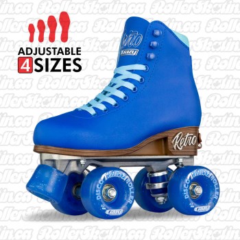 CRAZY Retro Roller Adjustable Skates!