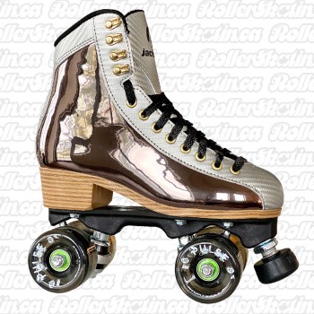 Jackson FLEX Gun Metal Nylon Plate Outdoor Roller Skates