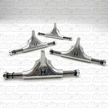 3.0" Huck Trucks 4-Pak Silver