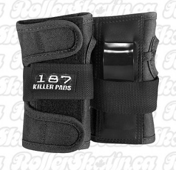 187 Killer Pads Junior Pad Wrist Guard Black