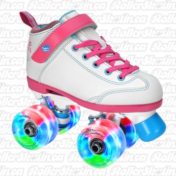 Sugar & Spice Kids Skates with Light-Up Wheels!