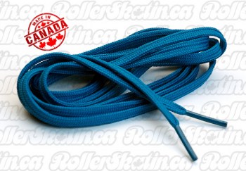 Premium Blue Nylon Skate Laces 72"