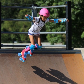 Candi Girl Carlin Suede Roller Skates!