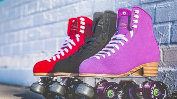 Jackson VISTA Viper Alloy Plate Suede Outdoor Roller Skates