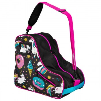 PACER Skate Shaped Roller Skate Bag - Ella Donut Print!