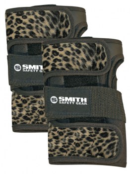 SMITH Scabs Wrist Guards Brown LEOPARD